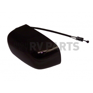 CIPA USA Exterior Mirror Rectangular Manual/ Remote Black Single - 27096-5