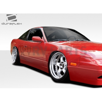 Extreme Dimensions Side Skirt - Primered Fiberglass Reinforced Plastic Black Set of 2 - 109976-4