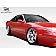 Extreme Dimensions Side Skirt - Primered Fiberglass Reinforced Plastic Black Set of 2 - 109976