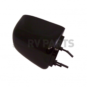 CIPA USA Exterior Mirror Rectangular Manual Black Single - 27194-5