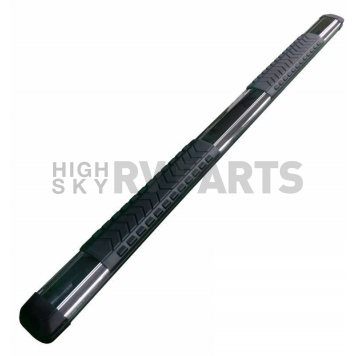 Black Horse Offroad Running Board Stainless Steel Stationary Polished - NDGRAM1979