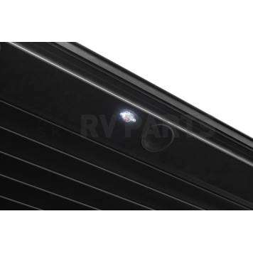 ARE Truck Caps Tonneau Cover Hard Tilt-Up/ Hard Manual Retractable Black Matte Powder Coated Aluminum - PADC090-6