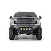 Addictive Desert Designs Bumper Bomber Front Powder Coated Steel Black - F180014110