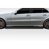 Extreme Dimensions Side Skirt - Primered Fiberglass Reinforced Plastic Black Set of 2 - 112235