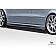 Extreme Dimensions Side Skirt - Primered Fiberglass Reinforced Plastic Black Set of 2 - 112235