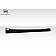 Extreme Dimensions Side Skirt - Primered Fiberglass Reinforced Plastic Black Set of 2 - 112242