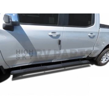Black Horse Offroad Running Board Aluminum Stationary Black - MSIL76BK19-3