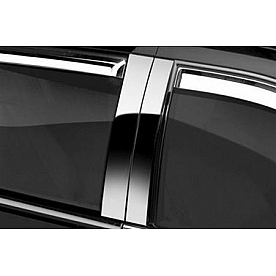 Putco Body Pillar Cover - Polished Stainless Steel Silver Set of 4 - 402616GM