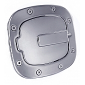 All Sales Fuel Door - Square Aluminum - 6071C