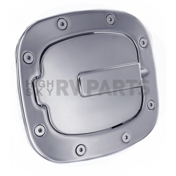 All Sales Fuel Door - Square Aluminum - 6071C