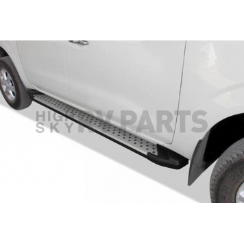 Black Horse Offroad Running Board Aluminum Stationary Silver - VOH1882-2