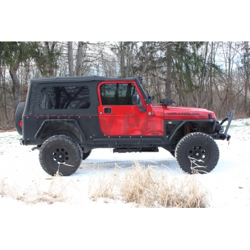 Fishbone Offroad Fender Flare - Black Steel Powder Coated Set Of 2 - FB23029R-3