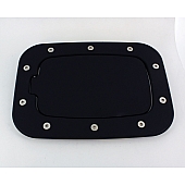 All Sales Fuel Door - Square Aluminum - 6058GK
