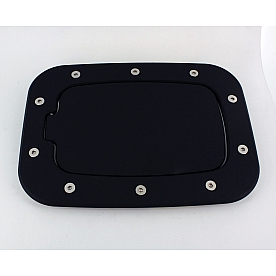 All Sales Fuel Door - Square Aluminum - 6058GK