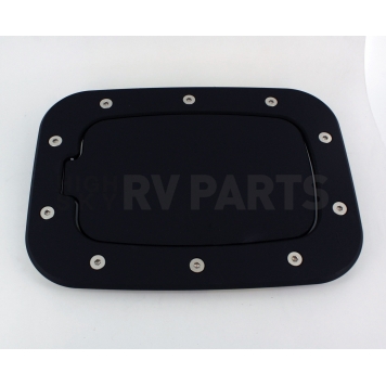 All Sales Fuel Door - Square Aluminum - 6058GK