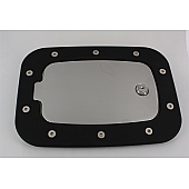 All Sales Fuel Door - Square Aluminum - 6058GKCL
