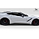 Extreme Dimensions Side Skirt - Primered Fiberglass Reinforced Plastic Black Set of 2 - 112425