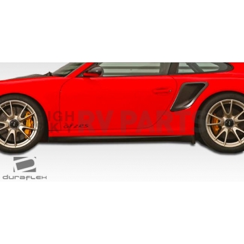 Extreme Dimensions Side Skirt - Primered Fiberglass Reinforced Plastic Black Set of 2 - 107236-2