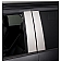 Putco Body Pillar Cover - Chrome Plated Stainless Steel Silver Set of 4 - 402679