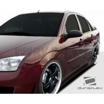 Extreme Dimensions Side Skirt - Primered Fiberglass Reinforced Plastic Black Set of 2 - 106860