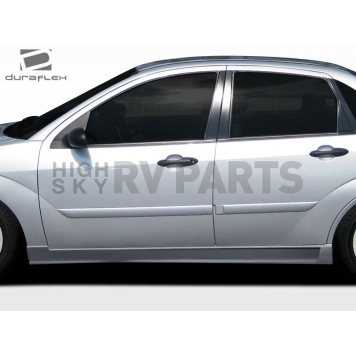 Extreme Dimensions Side Skirt - Primered Fiberglass Reinforced Plastic Black Set of 2 - 106860-1
