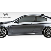 Extreme Dimensions Side Skirt - Primered Fiberglass Reinforced Plastic Black Set of 2 - 106899