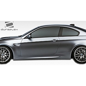 Extreme Dimensions Side Skirt - Primered Fiberglass Reinforced Plastic Black Set of 2 - 106899