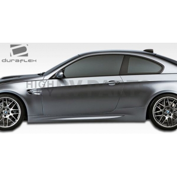 Extreme Dimensions Side Skirt - Primered Fiberglass Reinforced Plastic Black Set of 2 - 106899