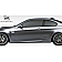Extreme Dimensions Side Skirt - Primered Fiberglass Reinforced Plastic Black Set of 2 - 106899