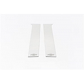 Putco Body Pillar Cover -  Stainless Steel Black Set of 4 - 402898BP