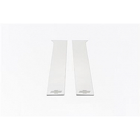 Putco Body Pillar Cover -  Stainless Steel Black Set of 4 - 402898BP
