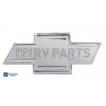 All Sales Emblem - Chevrolet Bow-Tie Silver Aluminum - 96074P