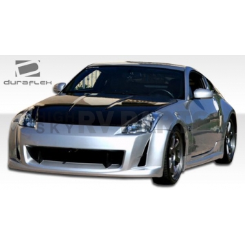 Extreme Dimensions Side Skirt - Primered Fiberglass Reinforced Plastic Black Set of 2 - 104985-7