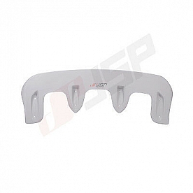 JSP Automotive Roof Visor - Gray - 523002