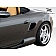 Extreme Dimensions Side Skirt - Primered Fiberglass Reinforced Plastic Black Set of 2 - 105138