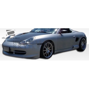 Extreme Dimensions Side Skirt - Primered Fiberglass Reinforced Plastic Black Set of 2 - 105138-4
