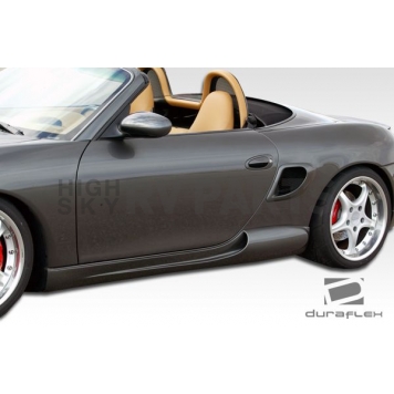 Extreme Dimensions Side Skirt - Primered Fiberglass Reinforced Plastic Black Set of 2 - 105138-5