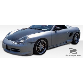 Extreme Dimensions Side Skirt - Primered Fiberglass Reinforced Plastic Black Set of 2 - 105138-6
