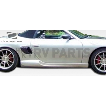 Extreme Dimensions Side Skirt - Primered Fiberglass Reinforced Plastic Black Set of 2 - 105138-7