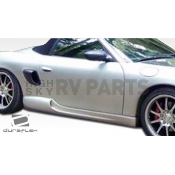 Extreme Dimensions Side Skirt - Primered Fiberglass Reinforced Plastic Black Set of 2 - 105138-8