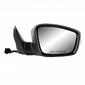 K-Source Exterior Mirror Electric OEM Black Single - 72547V