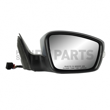 K-Source Exterior Mirror Electric OEM Black Single - 72547V