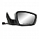 K-Source Exterior Mirror Electric OEM Black Single - 72547V