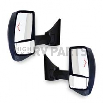 Velvac Exterior Mirror 1 Remote And 1 Manual Rectangular Black - 717559