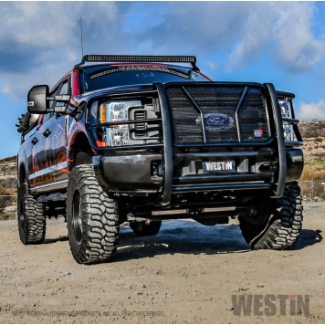 Westin Automotive Grille Guard 2 Inch Black Powder Coated Steel - 573935-1