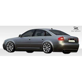 Extreme Dimensions Side Skirt - Primered Fiberglass Reinforced Plastic Black Set of 2 - 106498