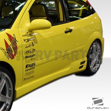 Extreme Dimensions Side Skirt - Primered Fiberglass Reinforced Plastic Black Set of 2 - 100051-4