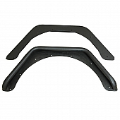 Paramount Automotive Fender Flare - Black Steel Black Set Of 2 - 510044