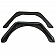 Paramount Automotive Fender Flare - Black Steel Black Set Of 2 - 510044