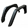 Paramount Automotive Fender Flare - Black Steel Black Set Of 2 - 510044